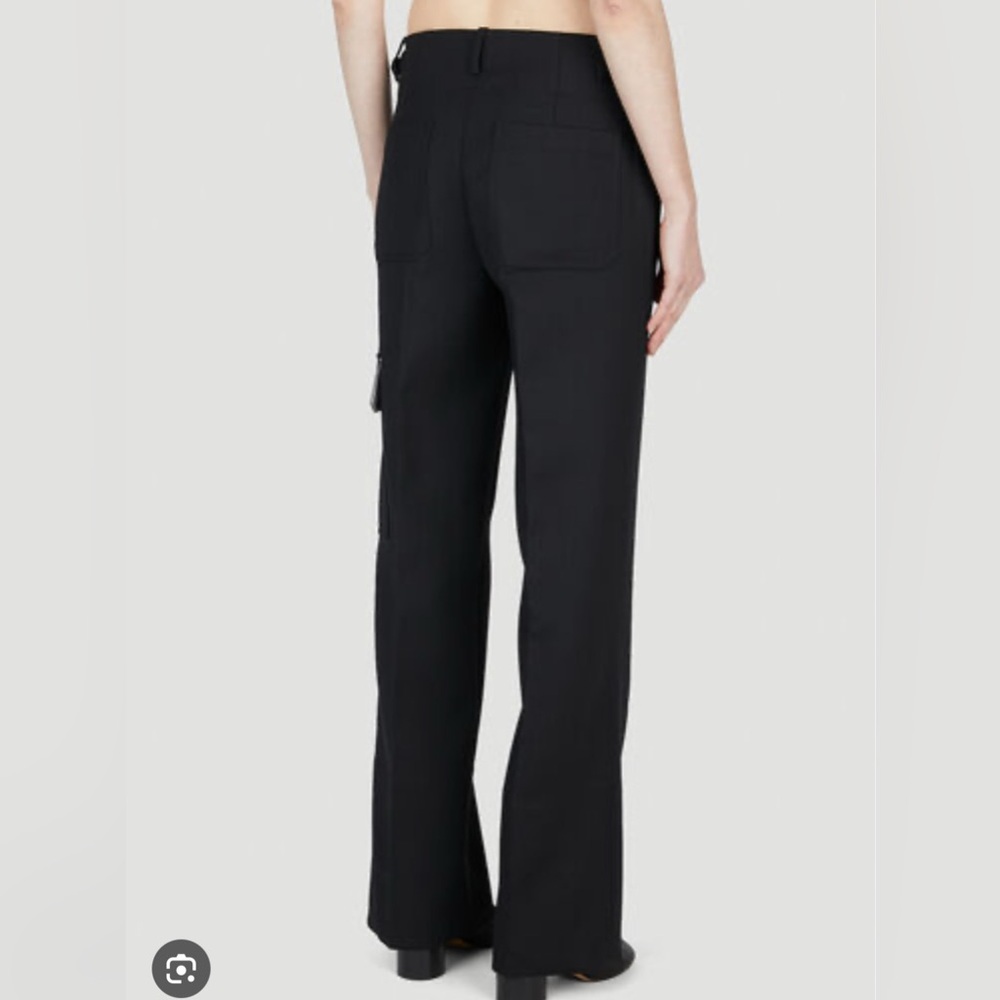 Helmut Lang Cargo Utility wool Suit Pants size 4 black new with tag